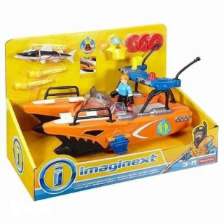 Záchranný čln s motorovým člnom Fisher-Price DTL95